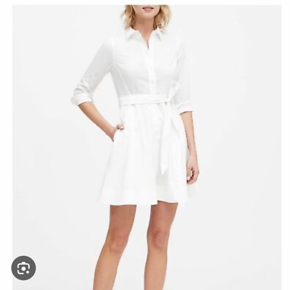 UEC BANANA REPUBLIC Button down shirt dress